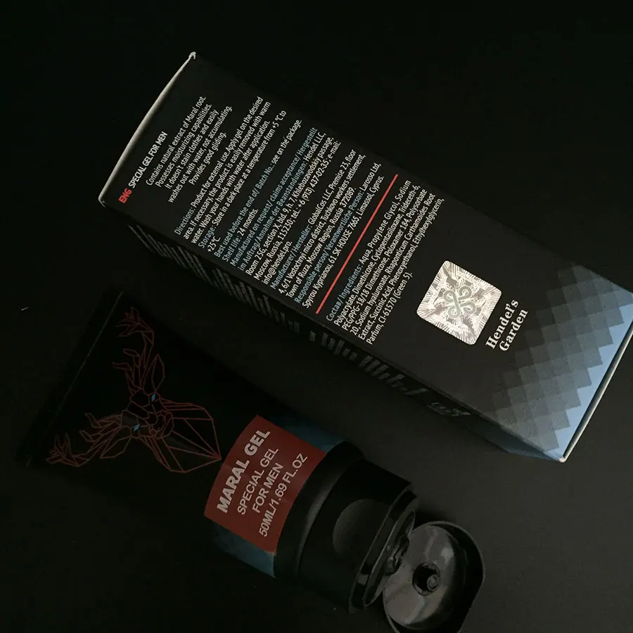 MARAL GEL especial para hombres GENUINO 50 ml Nuevo sellado