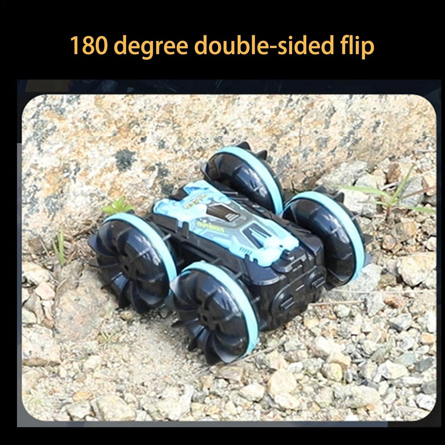 Carro Veloz Todo Terreno Anfibio con control remoto