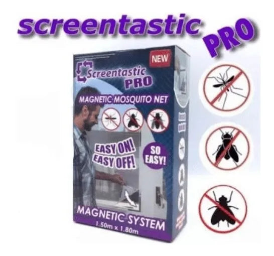 MALLAS MAGNÉTICAS ANTIMOSQUITOS PARA VENTANA