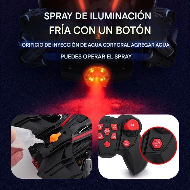 CARRO RECARGABLE CON DOBLE CONTROL ESTILO F1