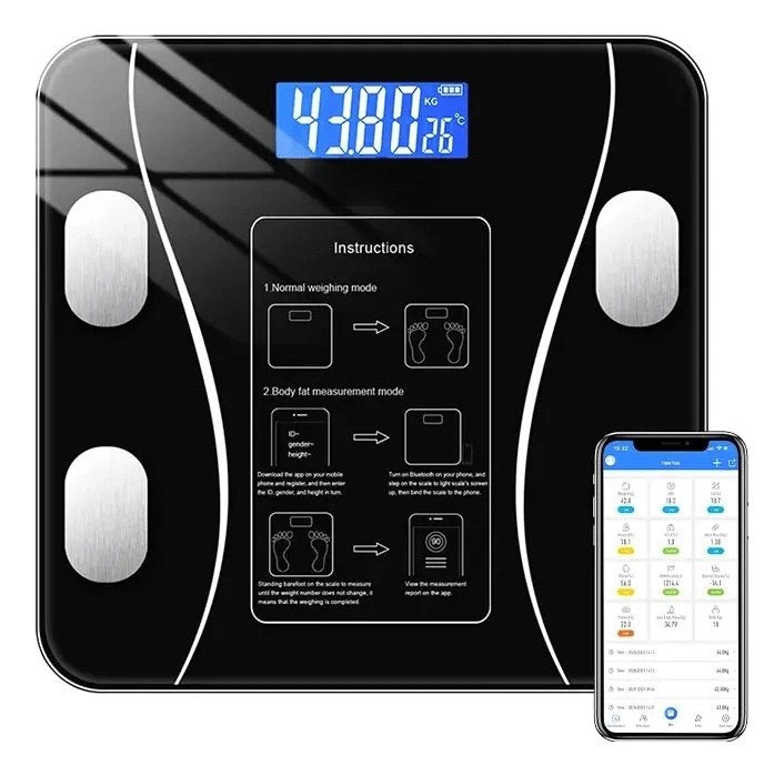 Balanza Digital Inteligente Bluetooth