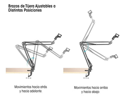 Soporte de Brazo Profesional para Micrófono