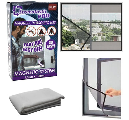 MALLAS MAGNÉTICAS ANTIMOSQUITOS PARA VENTANA