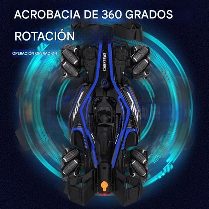 CARRO RECARGABLE CON DOBLE CONTROL ESTILO F1