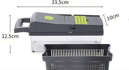 Cortador rebanador multifuncional de vegetales