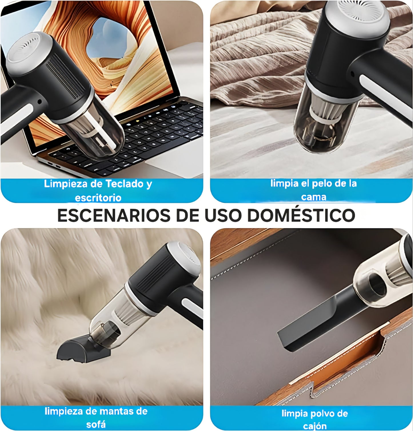 Aspiradora de mano inalámbrica