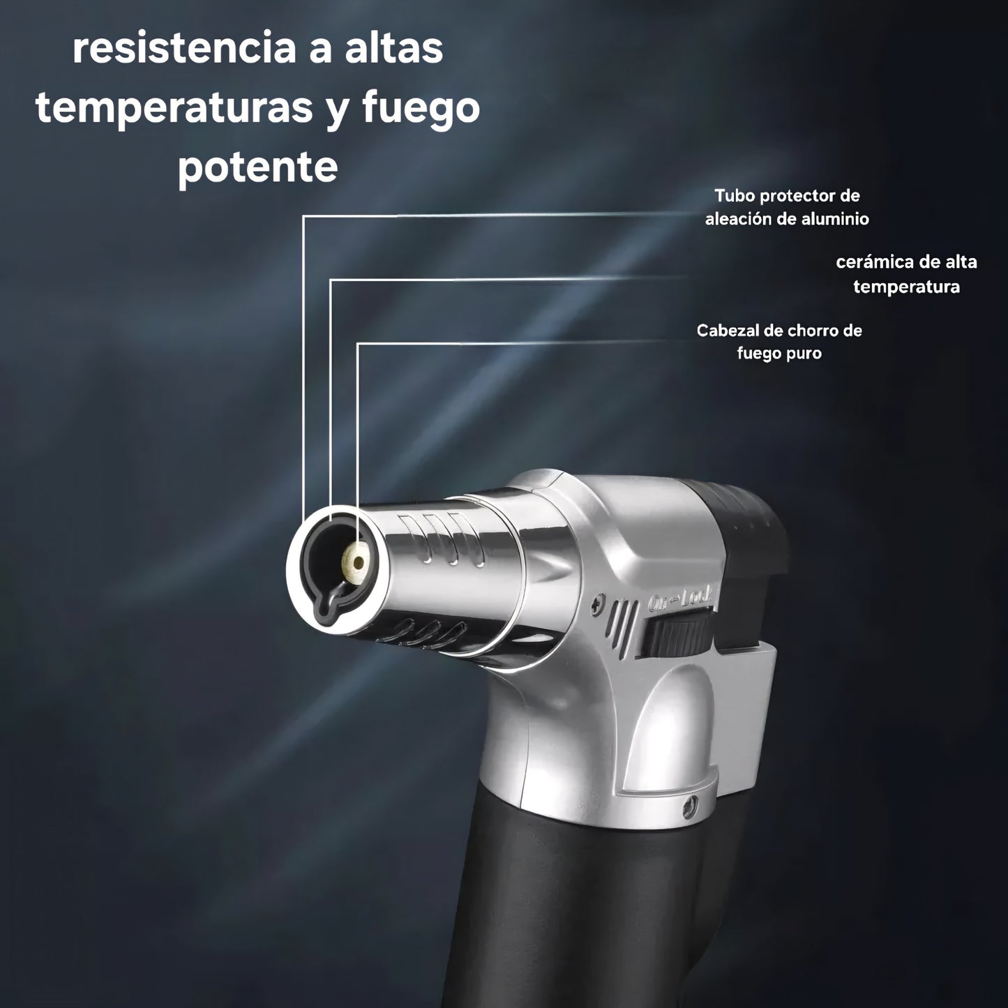 Encendedor soplete lanzallamas para cocina