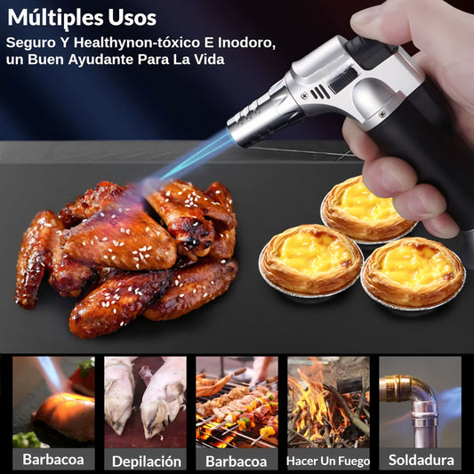 Encendedor soplete lanzallamas para cocina