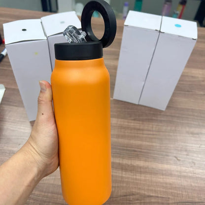 Termo con soporte magnético para teléfono
