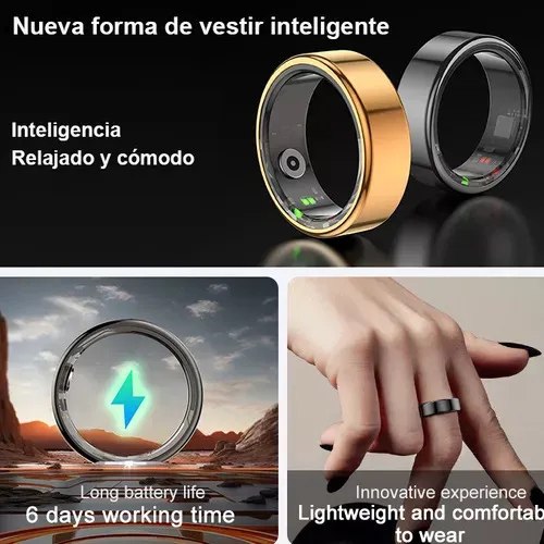 Anillo inteligente multifuncional para el control integral de la salud