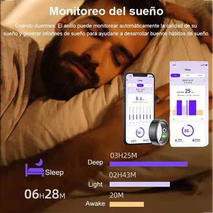 Anillo inteligente multifuncional para el control integral de la salud