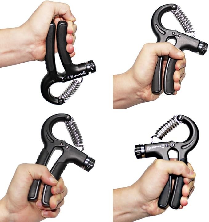 Súper ejercitador de mano con Resistencia ajustable.