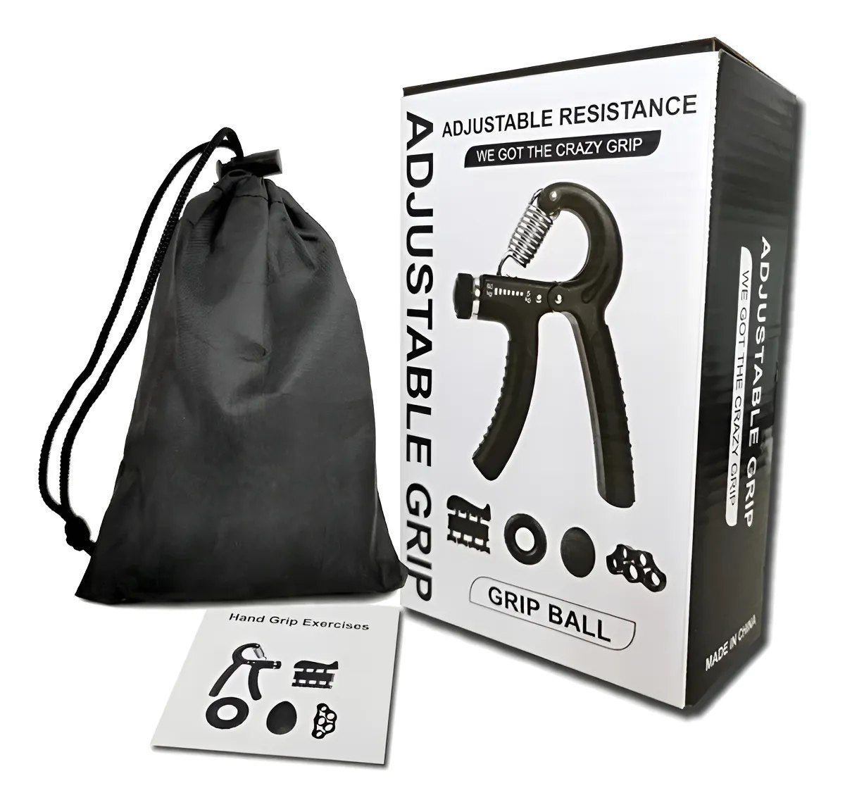 Súper ejercitador de mano con Resistencia ajustable.