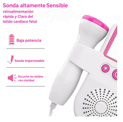 Monitor cardiaco Fetal portátil