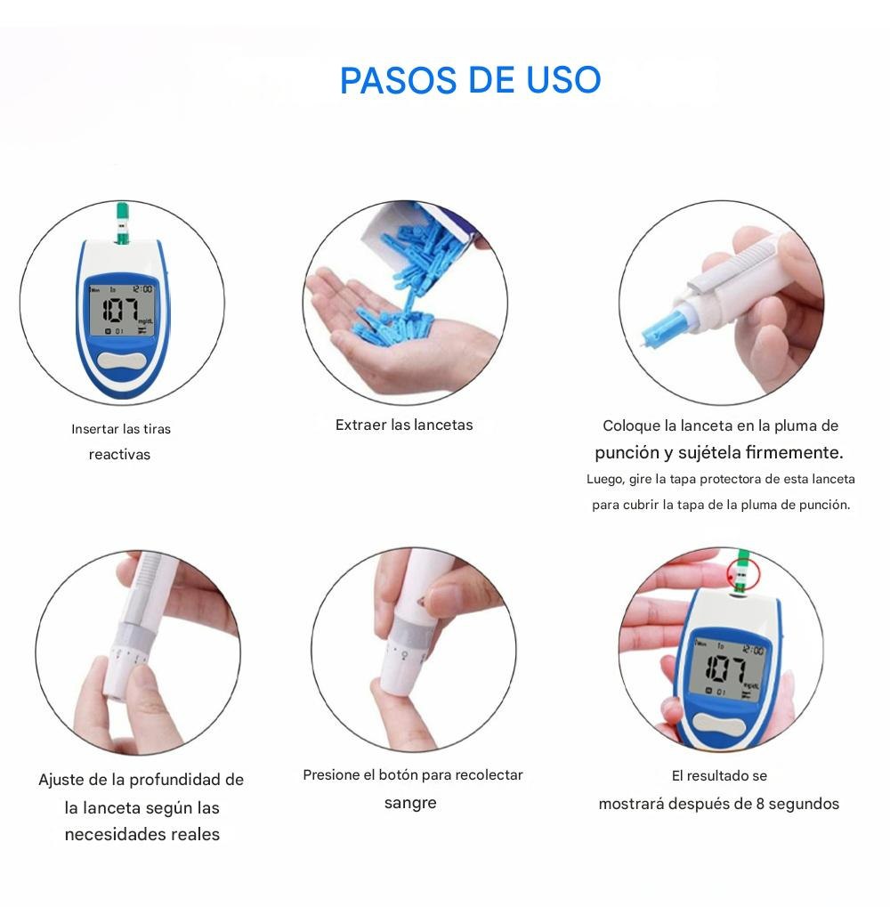 Monitor Portátil de glucosa en sangre