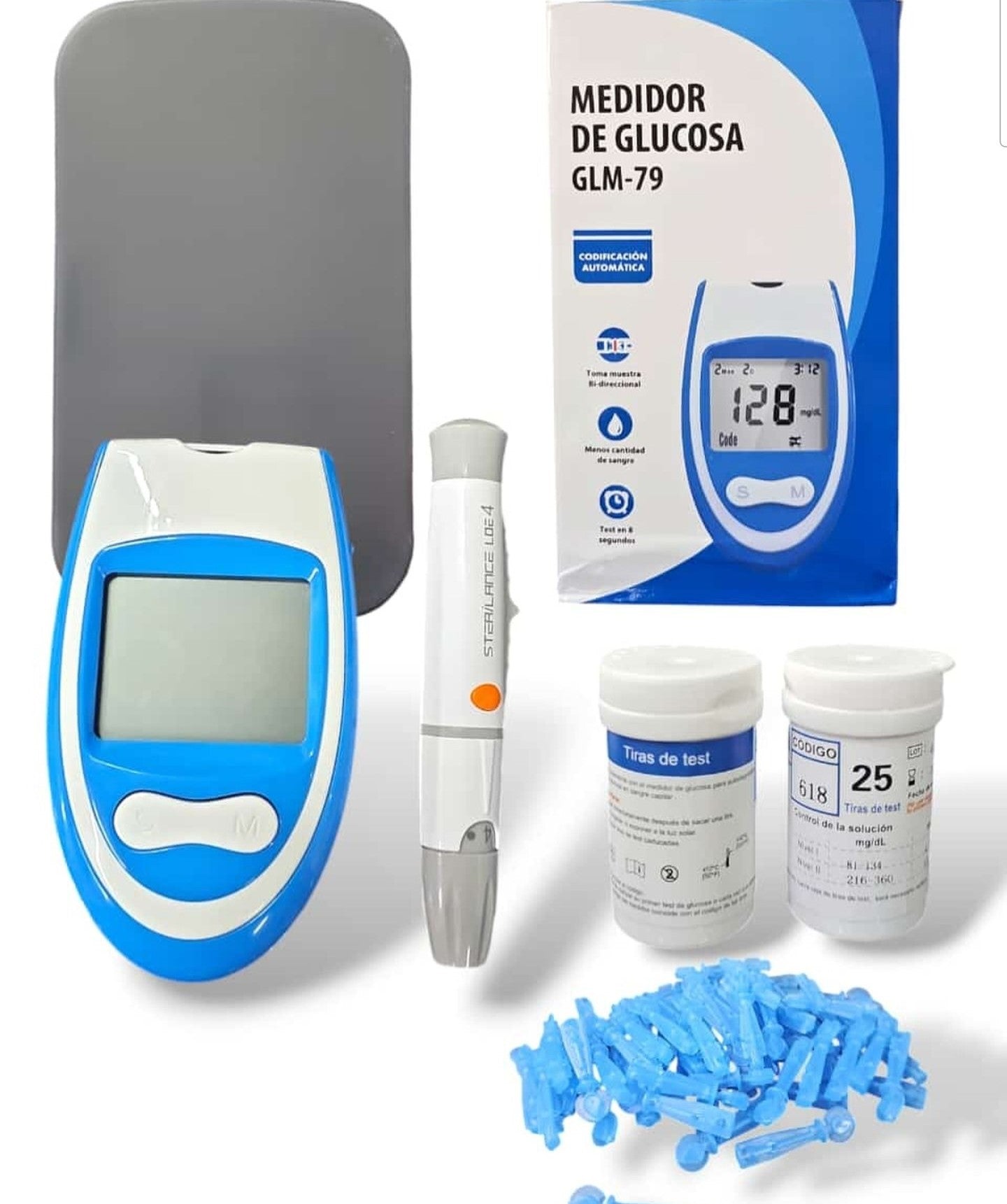 Monitor Portátil de glucosa en sangre