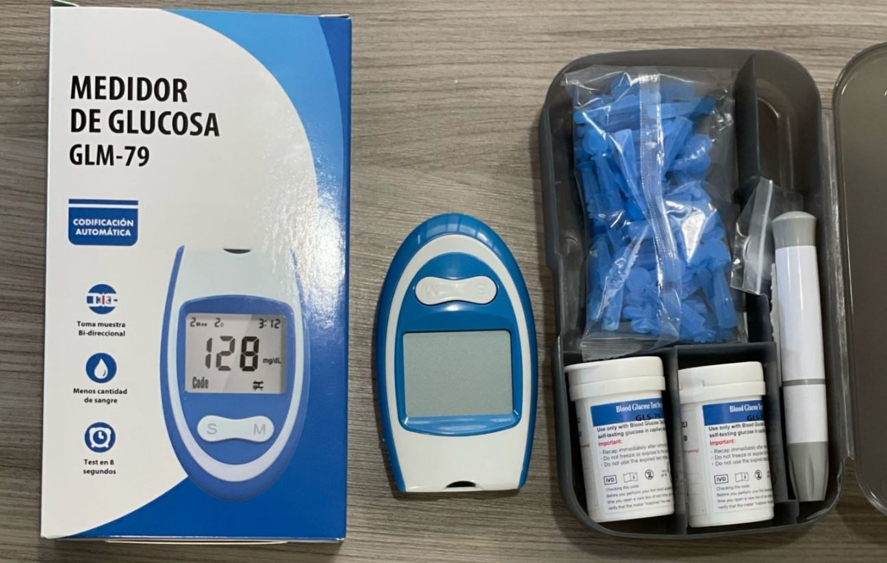 Monitor Portátil de glucosa en sangre