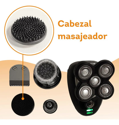 Máquina Recargable de Afeitado para Hombre