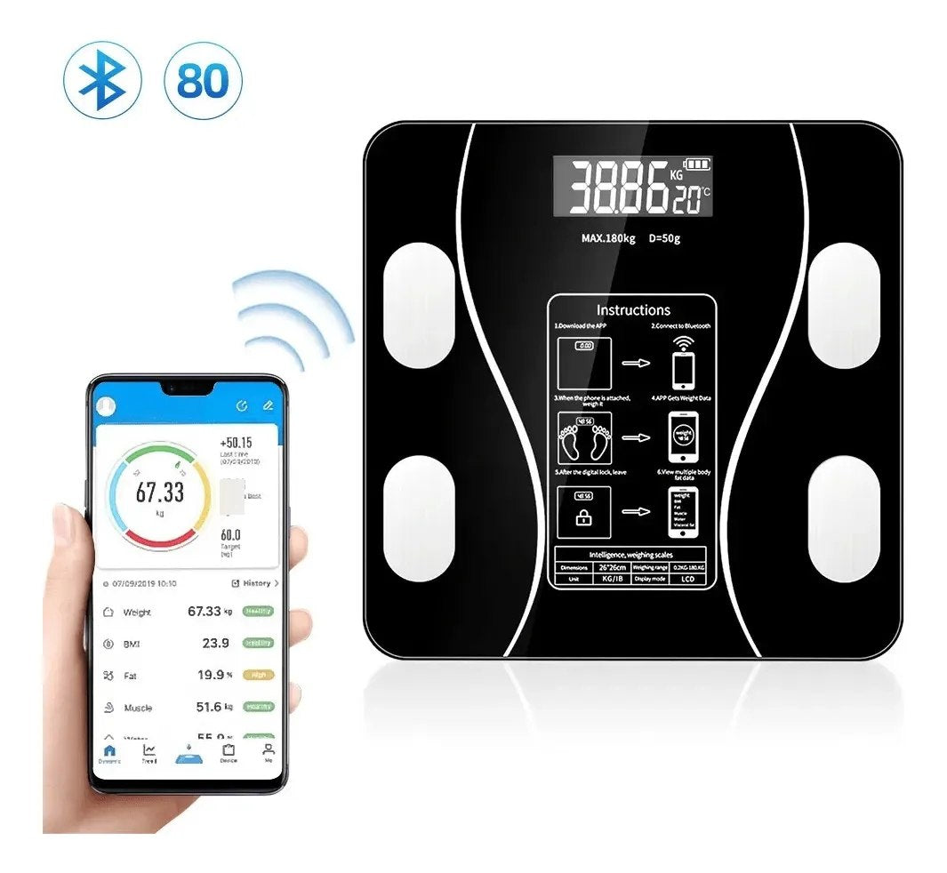 Balanza Digital Inteligente Bluetooth