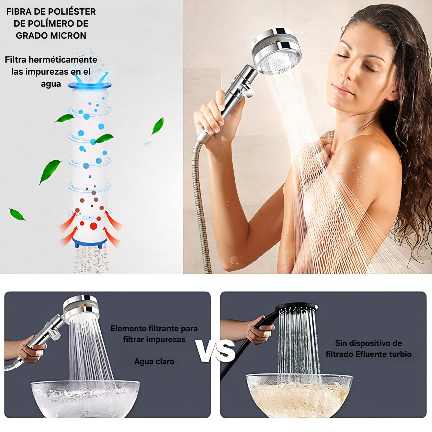 Cabezal de ducha de alta presión