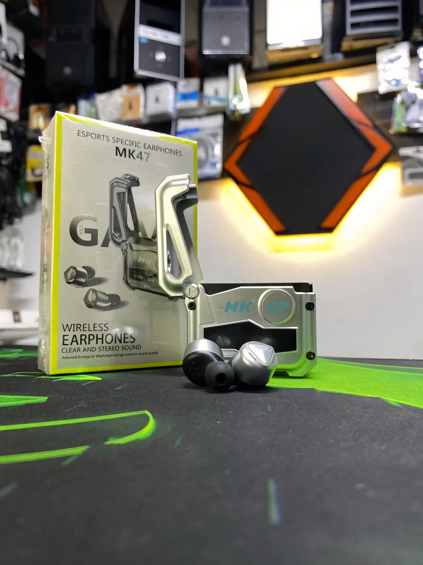 Auriculares inalámbricos MK47 para juegos