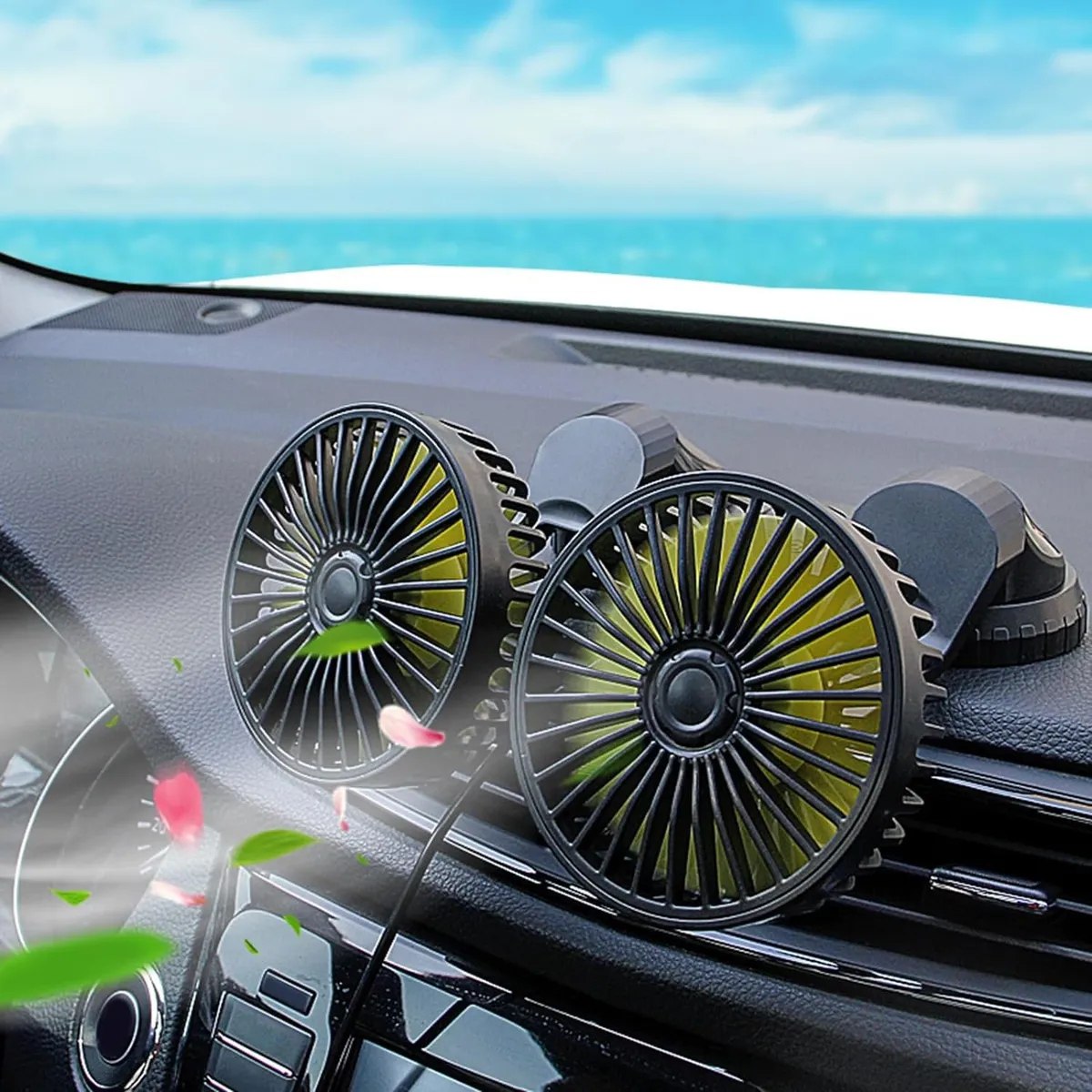 Ventilador USB para coche
