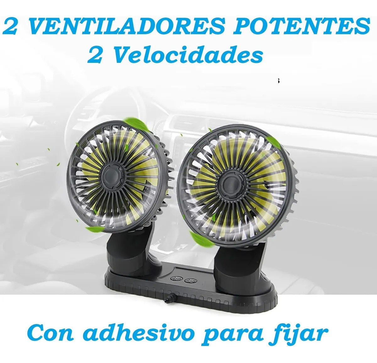 Ventilador USB para coche