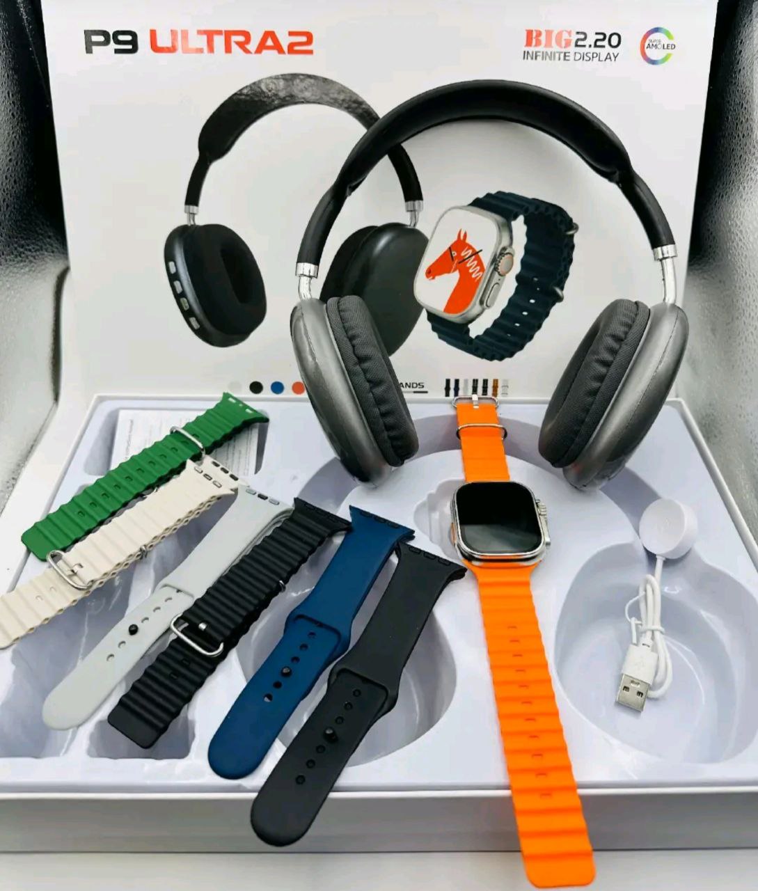 Reloj Inteligente Smartwatch Y Audífonos