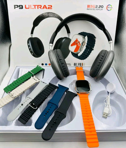 Reloj Inteligente Smartwatch Y Audífonos