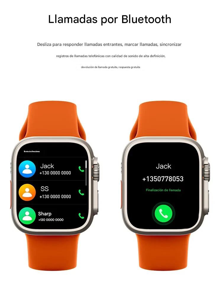 Reloj Inteligente Smartwatch Y Audífonos