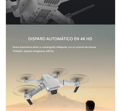 Minidron con cámara 4K HD
