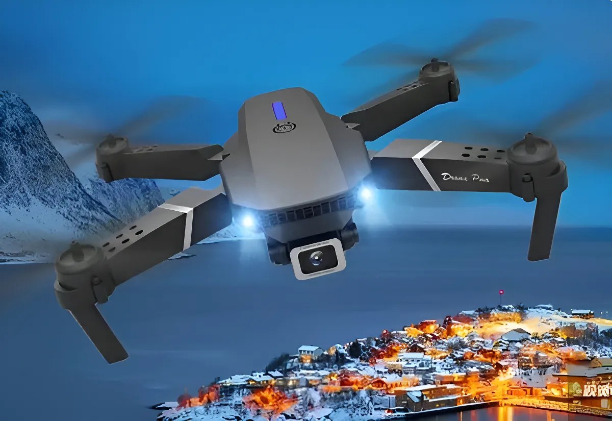 Minidron con cámara 4K HD