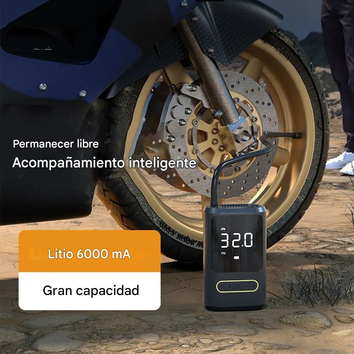 Mini compresor de Aire Portátil