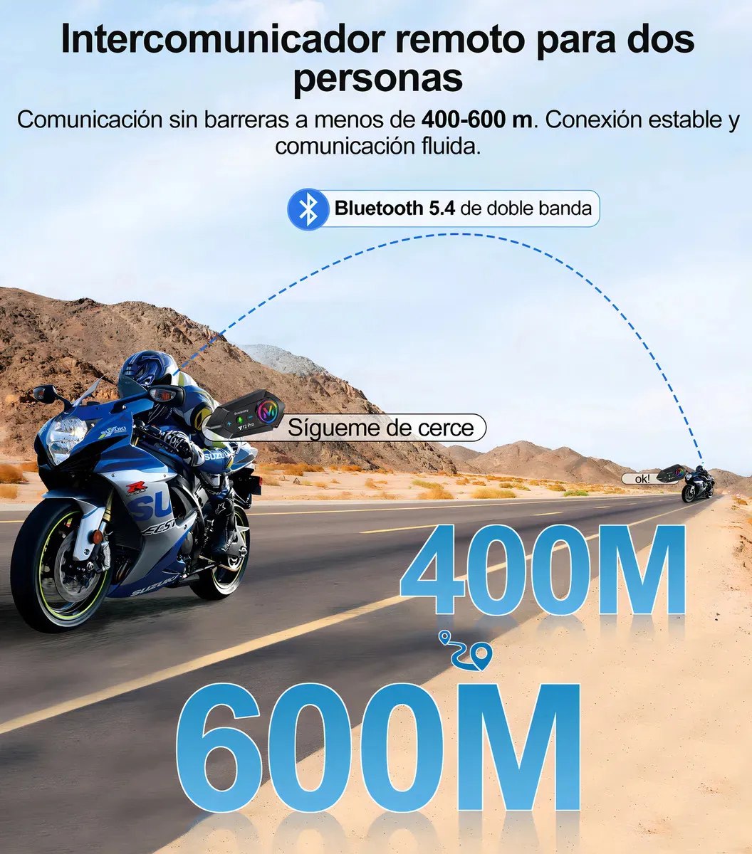 Intercomunicadores Bluetooth Para Cascos