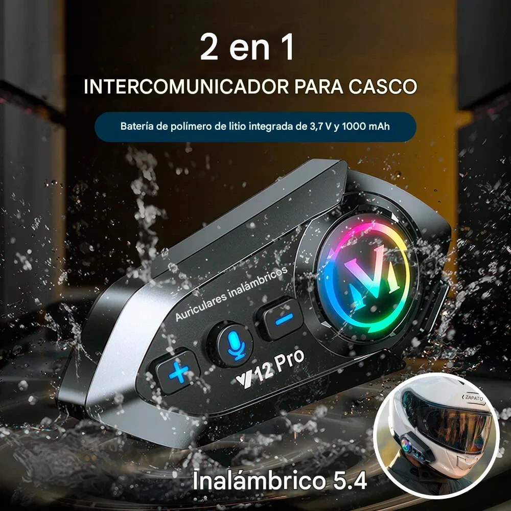 Intercomunicadores Bluetooth Para Cascos