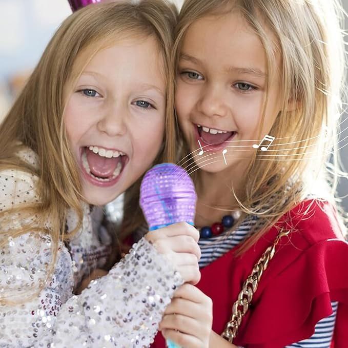 Micrófono Karaoke Infantil con Pedestal LED
