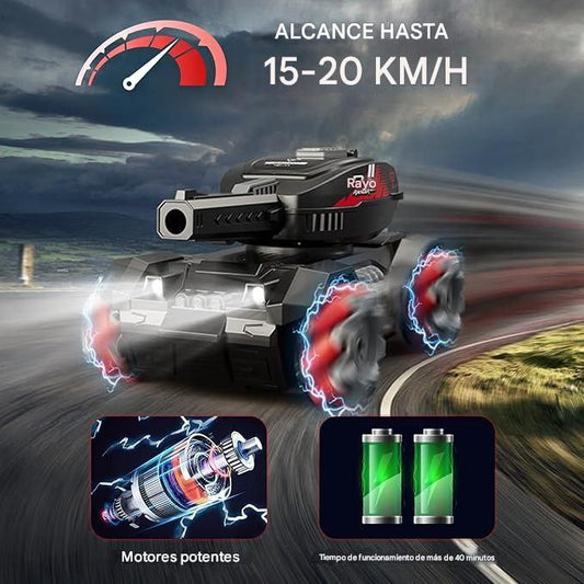 Tanque de acrobacias de alta velocidad