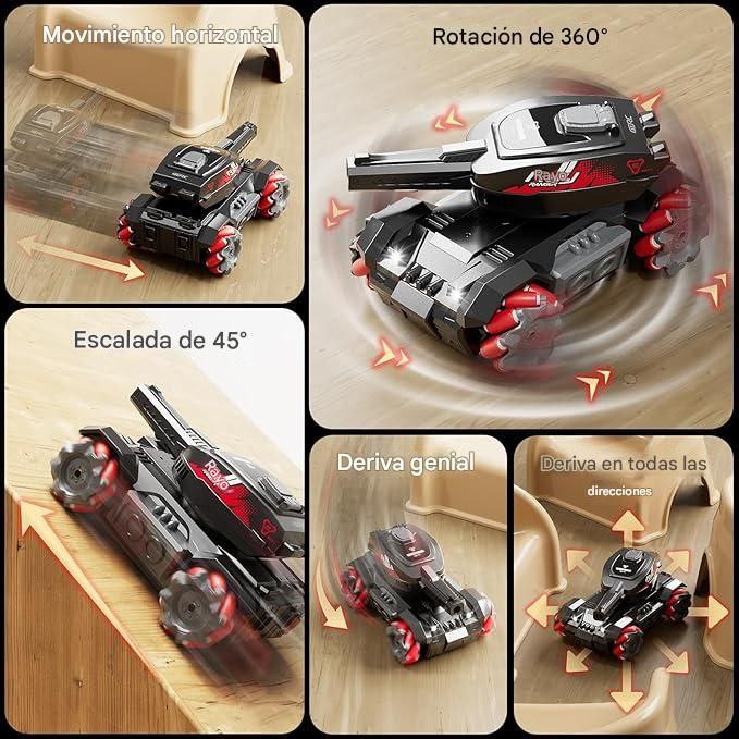 Tanque de acrobacias de alta velocidad