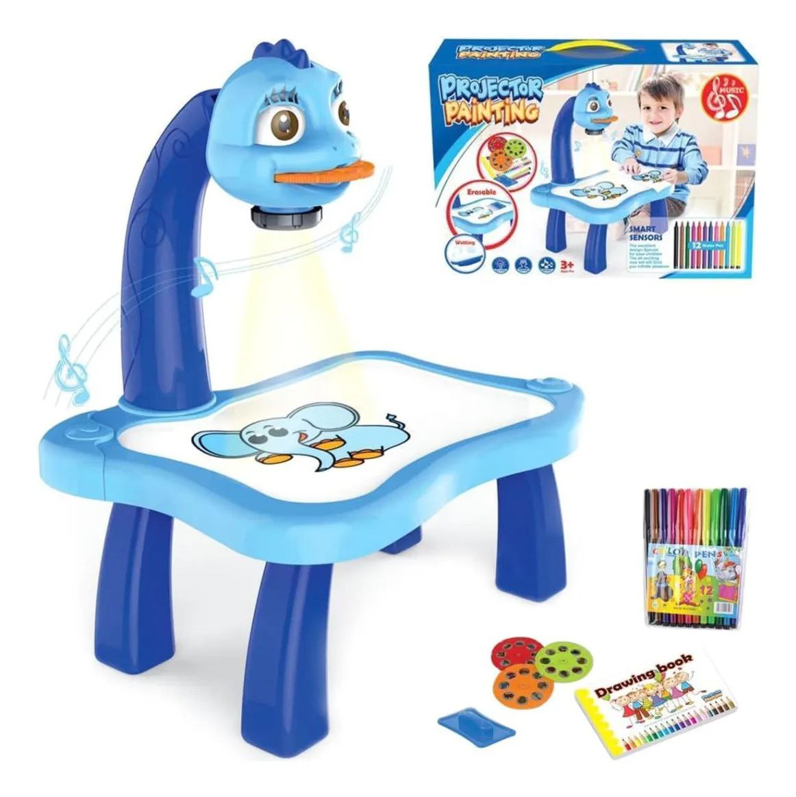 Mesa para dibujo de pintura de juguete para niños