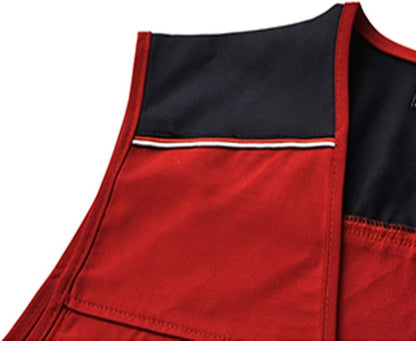 Chaleco para hombre con múltiples bolsillos