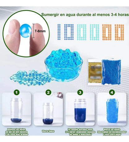 Pistola de juguete con balas de Hidrogel