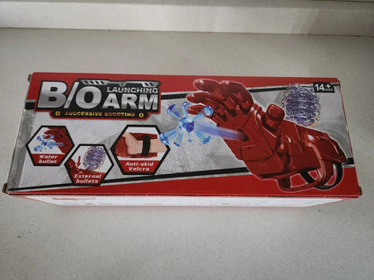 Mano de Iron Man Lanzadora de Bolas de Hidrogel