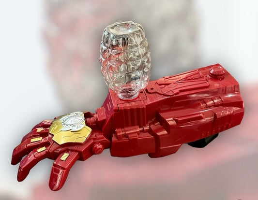 Mano de Iron Man Lanzadora de Bolas de Hidrogel